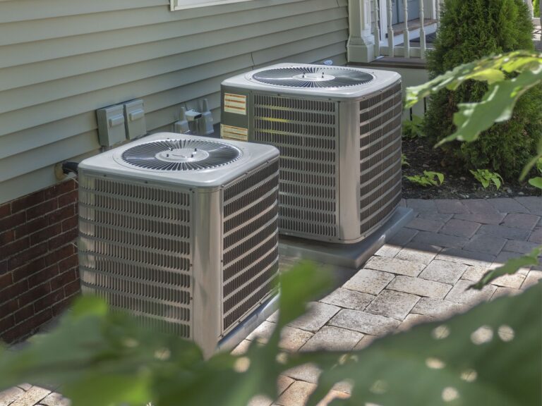 AC units along house